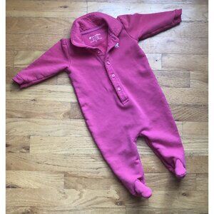 Babycottons Size 6M Pink Pima Cotton Play suit